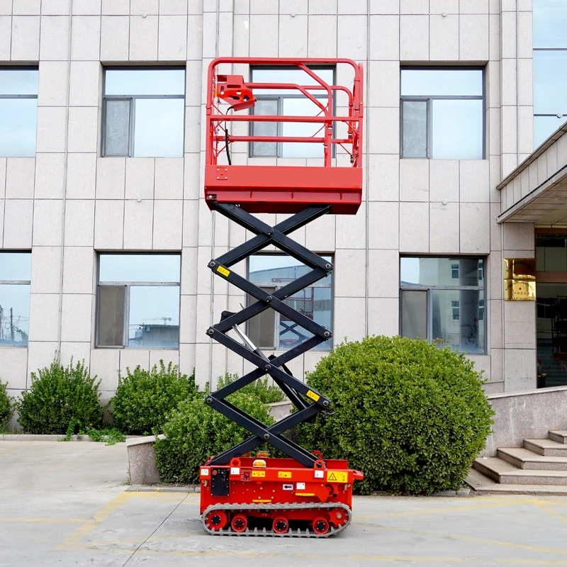 Best Quality Self-Propelled Electric Scissor Lift 4-18m Aerial Platform Mobile Lifter Scaffolding Hydraulic Scissor Lift