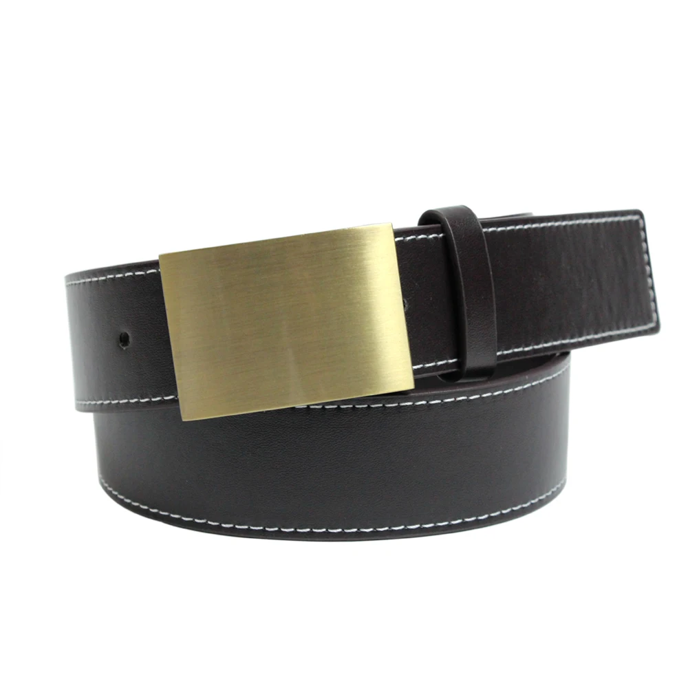 Wholesale Fashion Custom LOGO fashion men synthetic leather Belt manufacturers