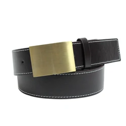 Wholesale Fashion Custom LOGO fashion men synthetic leather Belt manufacturers