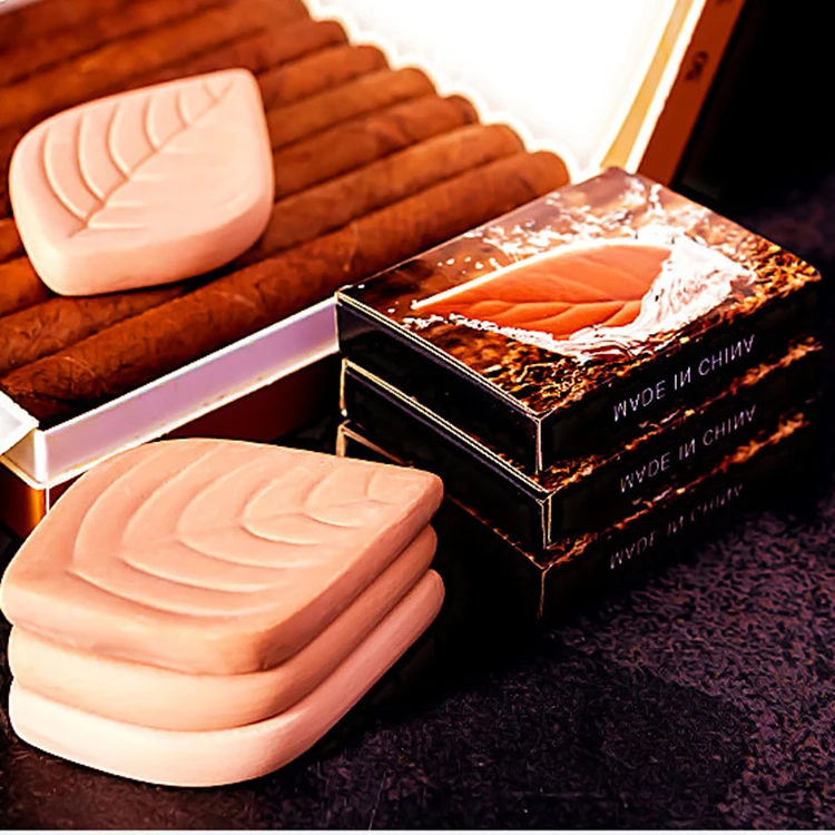 Reusable Leaf Clay Cigar Humidifier Tobacco Humectant Water Stone Clay Humidifying Stone to Keep Moist