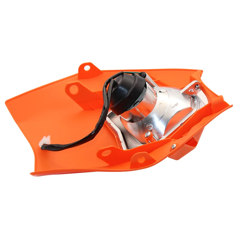 Motorcycle Universal 12V 35W White Green Motorcycle Dirt Bike Supermoto Waterproof For Headlight Exc Fairing Black halogen