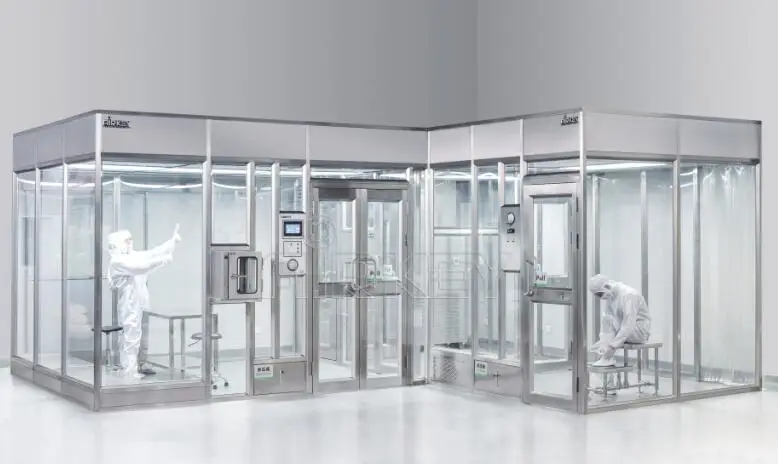 Airkey Modular Material ISO Standard High Strength Sandwich Panel Color Steel Panel Clean Booth