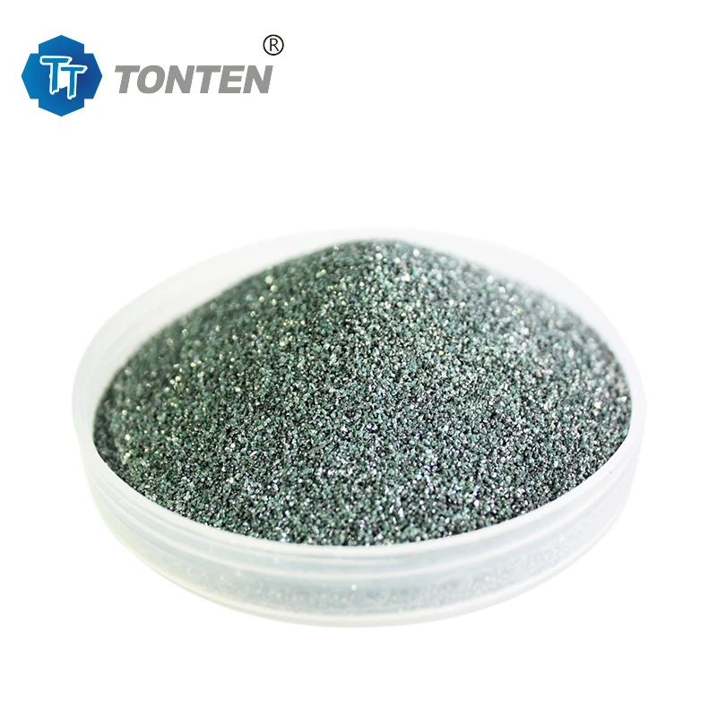 SIC Carborundum Good Self Sharpening Property Green Silicon Carbide Powder for Polishing and Grinding