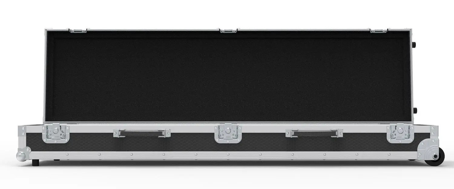 High quality Aluminium Piano Flight Case for digital piano Keyboard Rolling Piano Road Case