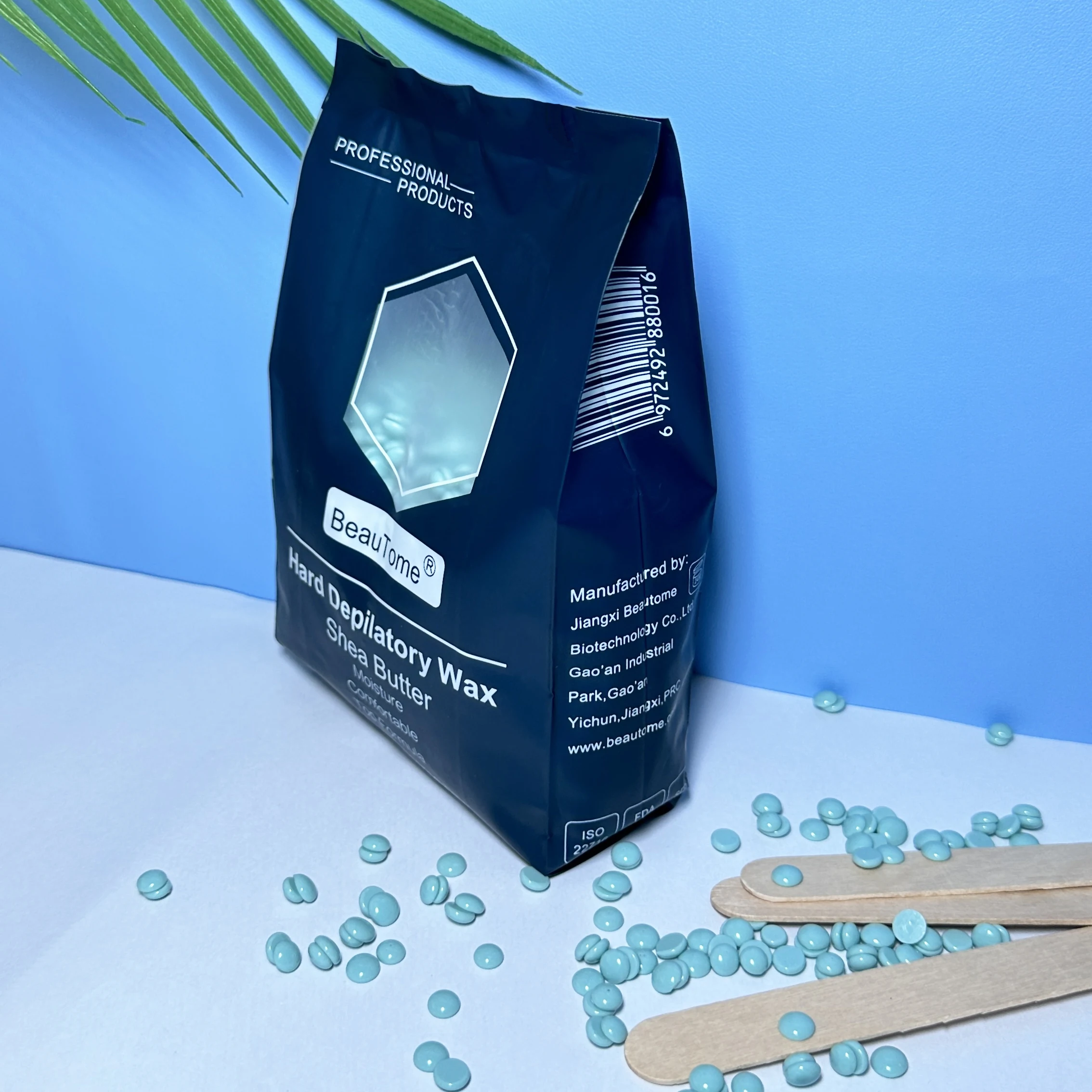 1.1lb 500g hot wax for hair removal wholesale rosin depilatory wax For Sensitive Skin Easy to Use Hard Wax for Face, Body, Legs