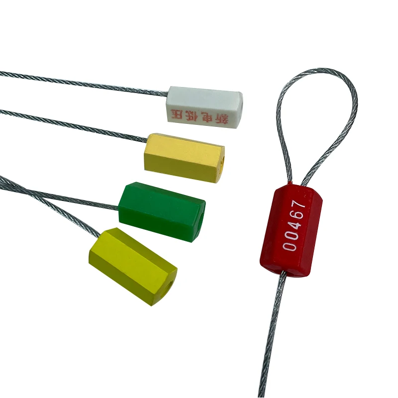DX 209C Metal Wire Tightening Type Cable seal Steel Wire Container Security Seals