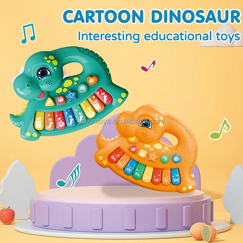 Education New Design Train Musical Instrument Keyboard Piano Music Keyboard Piano Colorful Music Drum Toys