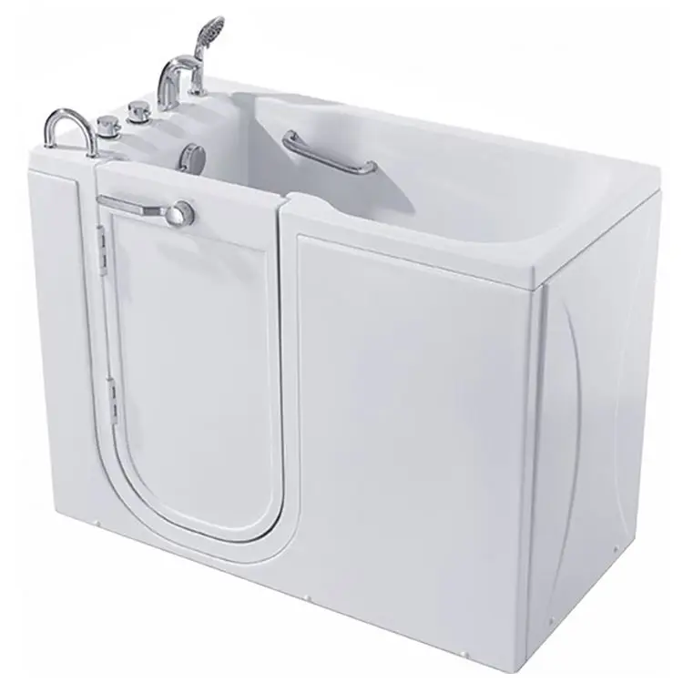 Freestanding Easy Step Sitting Bath Thermostatic Aromatherapy low walk in tubs