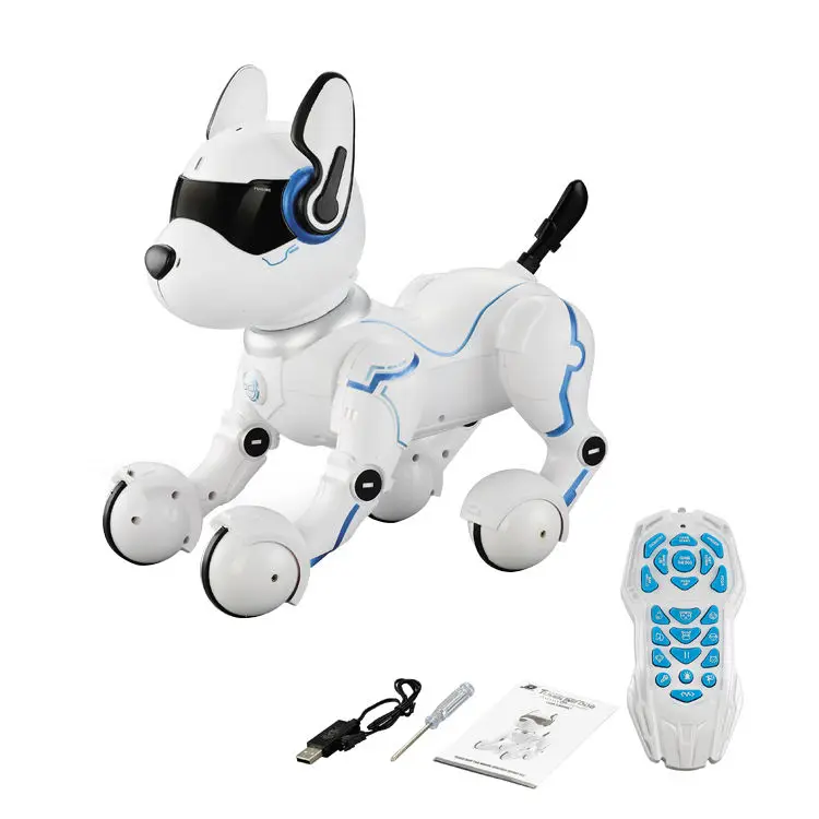 Toy Smart dog robot dog animals intelligent Robots Ai Rc Programming Remote Control stunt Wright Robot Dog