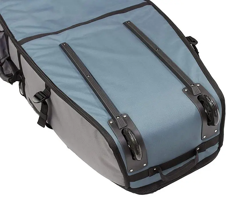 Custom Transport Storage Roller Wheeled Surf Board Surfboard Travel Bag With Wheels