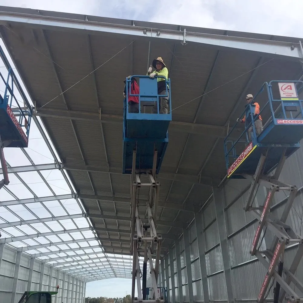 Prefab House Building Industrial light Steel Structure galpon storage building