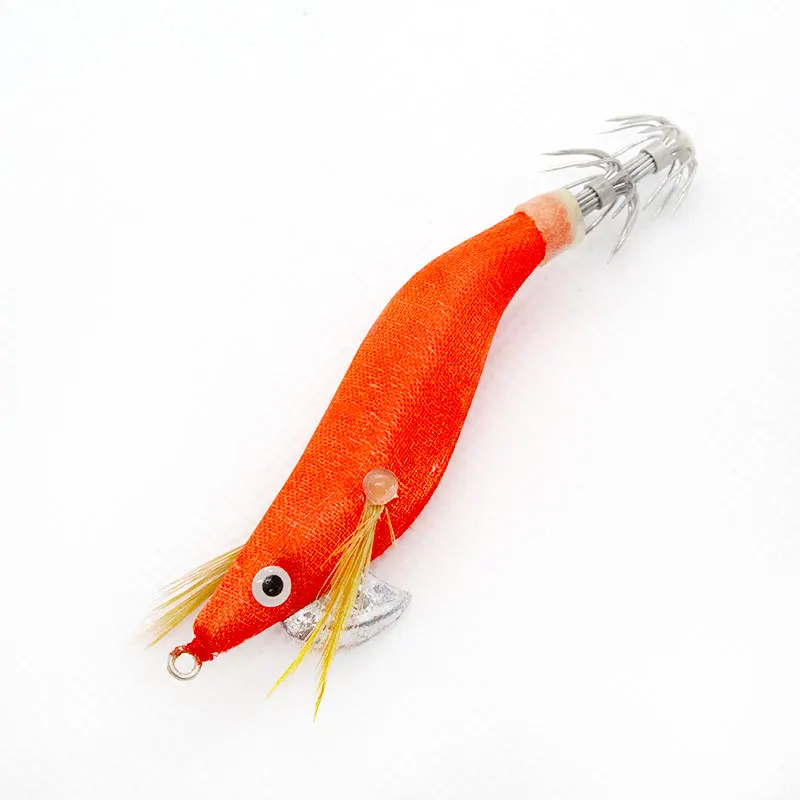 1.8# High Quality Floating  Cloth Hard Plastic Octopus Squid Fishing Bait