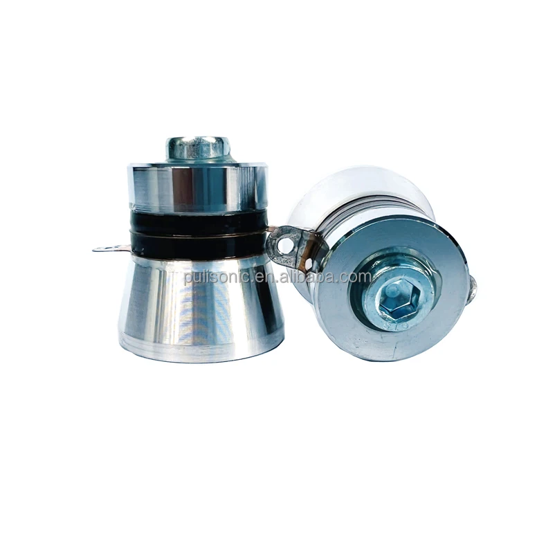 Piezoelectric Ultrasonic Transducer 40khz 50W For Ultrasonic Metal Ceramic Anilox Roller Cleaning Machine