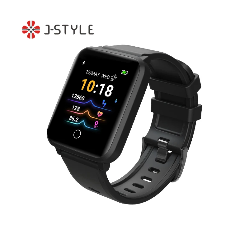 J-Style, Китай, оптовая продажа, умные часы от Alibaba, ЭКГ, HR, измерение кровяного давления, умные часы с монитором напряжения