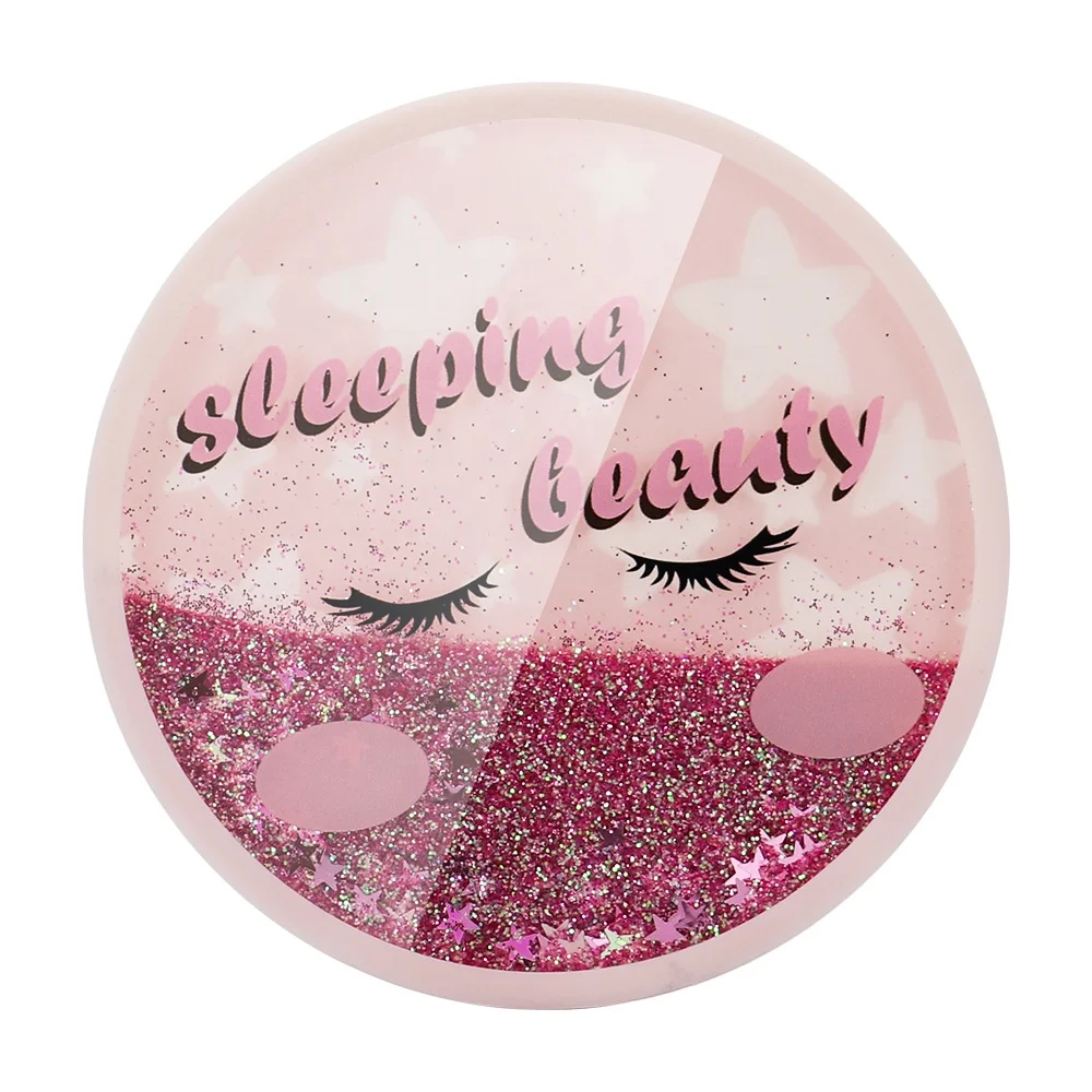 Wedding Peal Kids Table Decorative Promotion Gift Water Bubble Oil Lava Liquid Glitter Neon Sand Snow Wine Drink Cup Mat Coaster