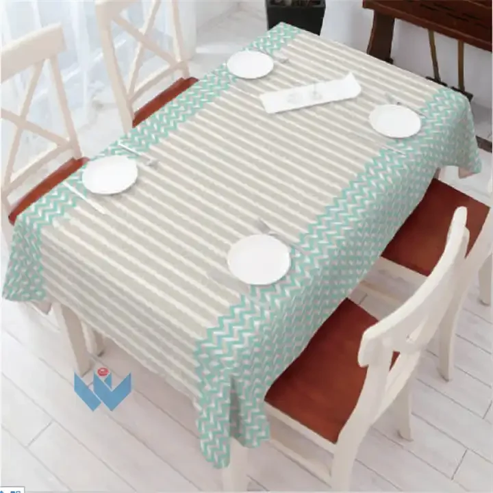 customized pvc tablecloth muslim design decoration table cloth for home restaurant hotel pvc tablecloth waterproof