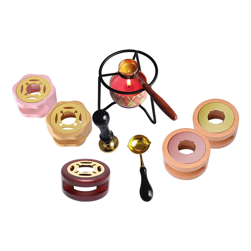 Diy melting pot wax seal furnace for wax stamp muti designs and sizes