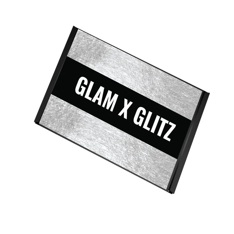 Free Sample Bulk Recyclable Shipping Silver Hair Extension Clothing Cosmetic Packaging Corrugated Gift Box