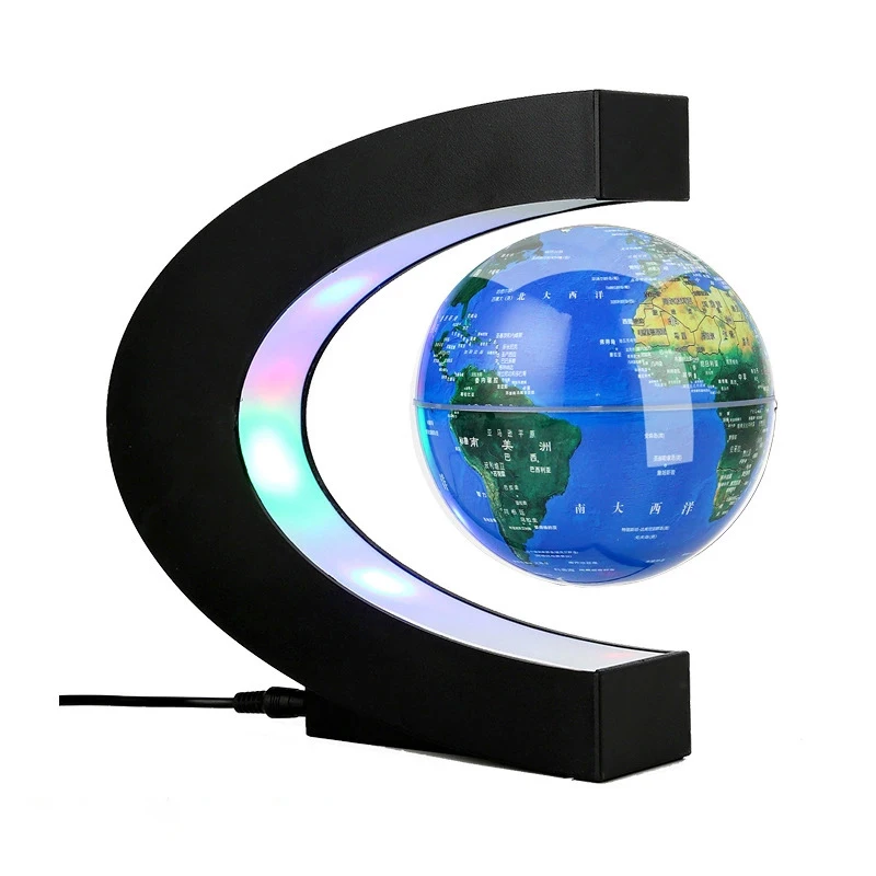 New and peculiar student gift gift creative home decoration senior business maglev globe ornament