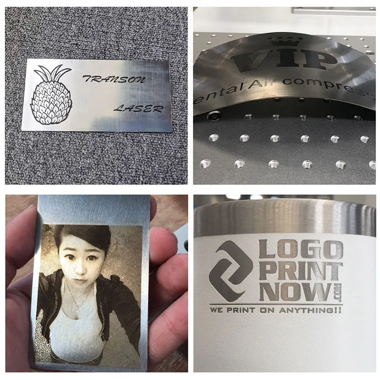 Portable Fiber Laser Metal Plastic Marking Machine 30w Fiber Laser Marking Machines Metal Engraving Machines