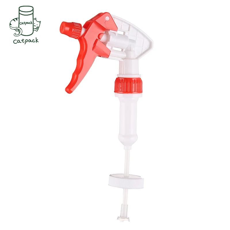 Wholesale Hot Selling Factory Customized 28/400 All Black Trigger Sprayer D Type Plastic Chemical Resistant Trigger Sprayer