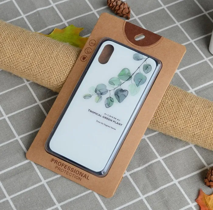 General pvc packaging electronic products phone case package box 5.5inch plastic box