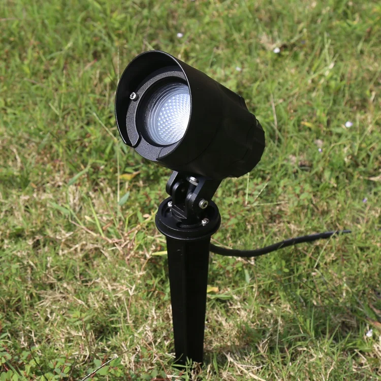 LED Spike Light IP65  led COB10W Waterproof  Aluminum Outdoor Pathway Lawn Lamp Landscape Garden Spot Light Spotlight