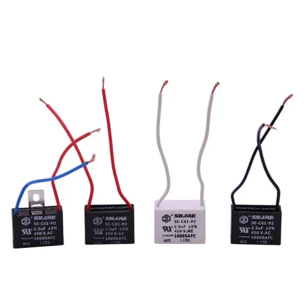 electric motor running capacitor cbb61 450vac 50/60hz