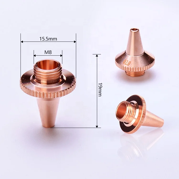 Pangolin D-M8 3D Series Double Layer Laser Nozzles for CNC Auto Manipulator Welding Equipment Fiber Cutting Machine Parts