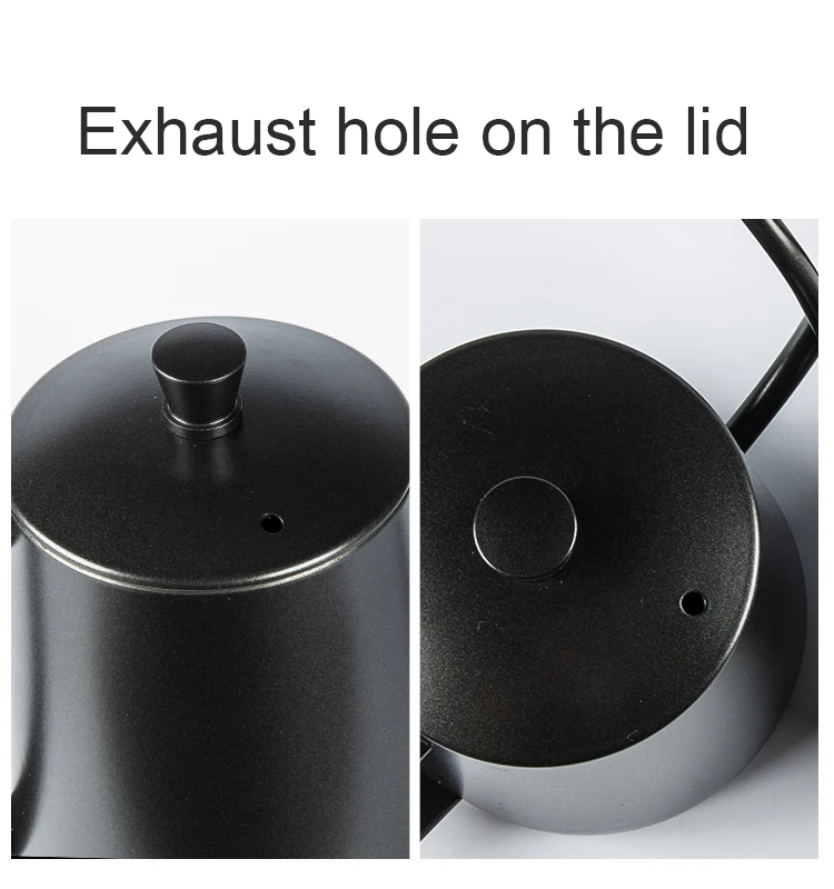 Factory Wholesale 350ml 600ml Stainless Steel Coffee Pot Gooseneck Drip Water Pour Over Hand Brew Coffee Kettle