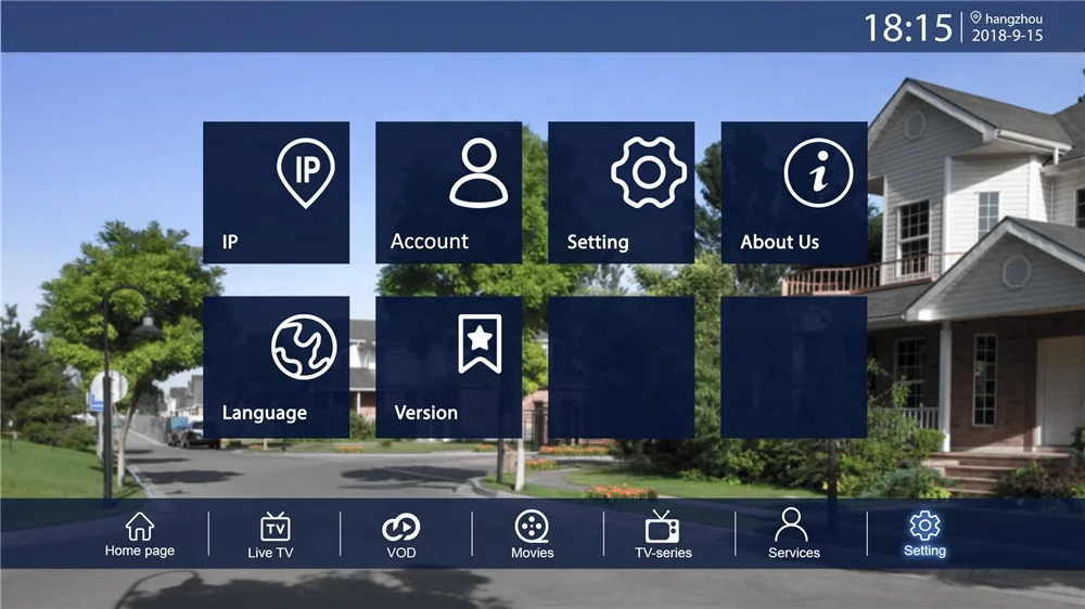 Smart Interactive Multiscreen System Server iptv for hotel