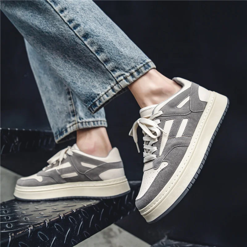 OEM Wholesale Custom Sneakers Logo High Quality Design Men Casual Shoes Sneakers Walking Basketball Style Shoes for Men