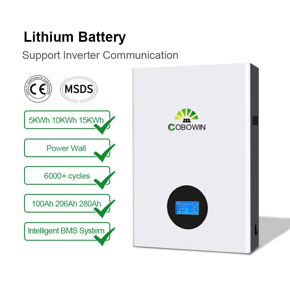 48V 100AH Lifepo4 Lithium Battery for Home Energy Storage Powerwall 5KWH 10KWH battery/solar energy storage lithium ion battery