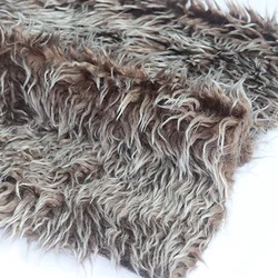 Wholesale High Quality Custom Luxury Long Pile Faux Fur Fabric Fake Fur Artificial