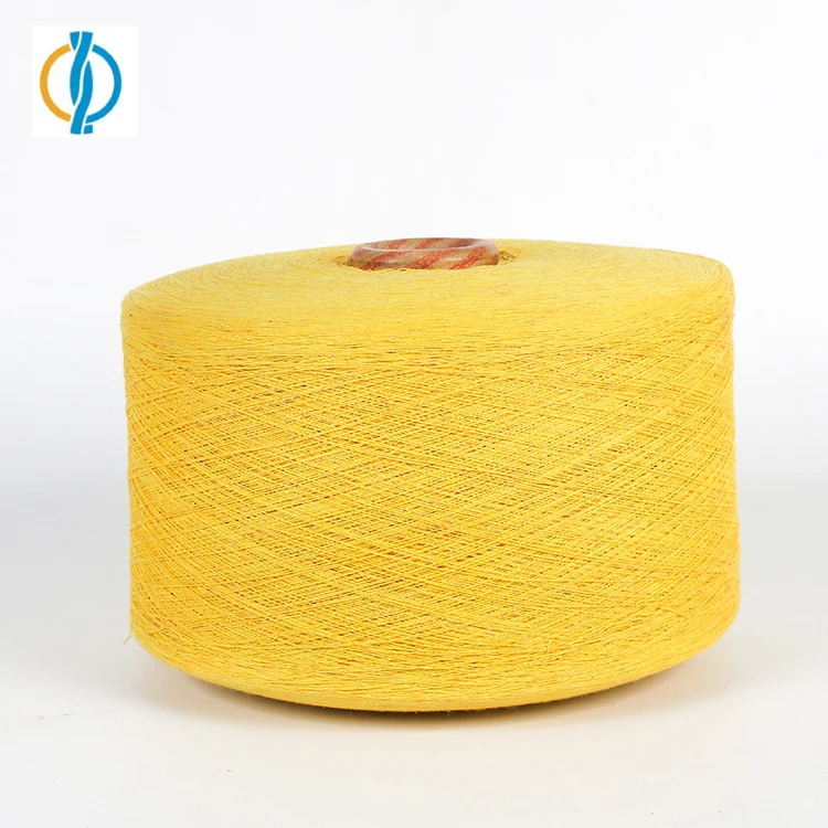 hot selling recycled poly cotton blended knitting weaving yarn