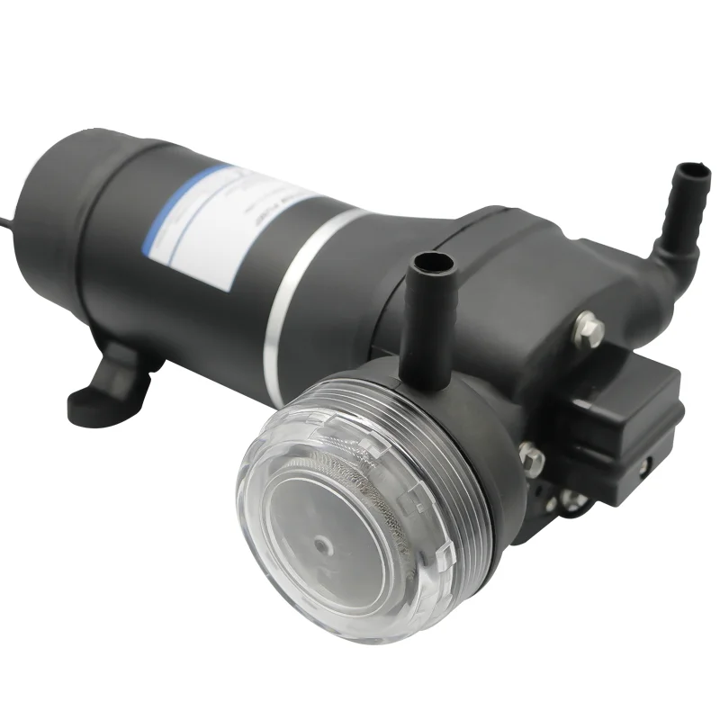 110V 220V AC 17LPM Diaphragm Pump Booster Motor electric water pump For Vehicle Sprayer