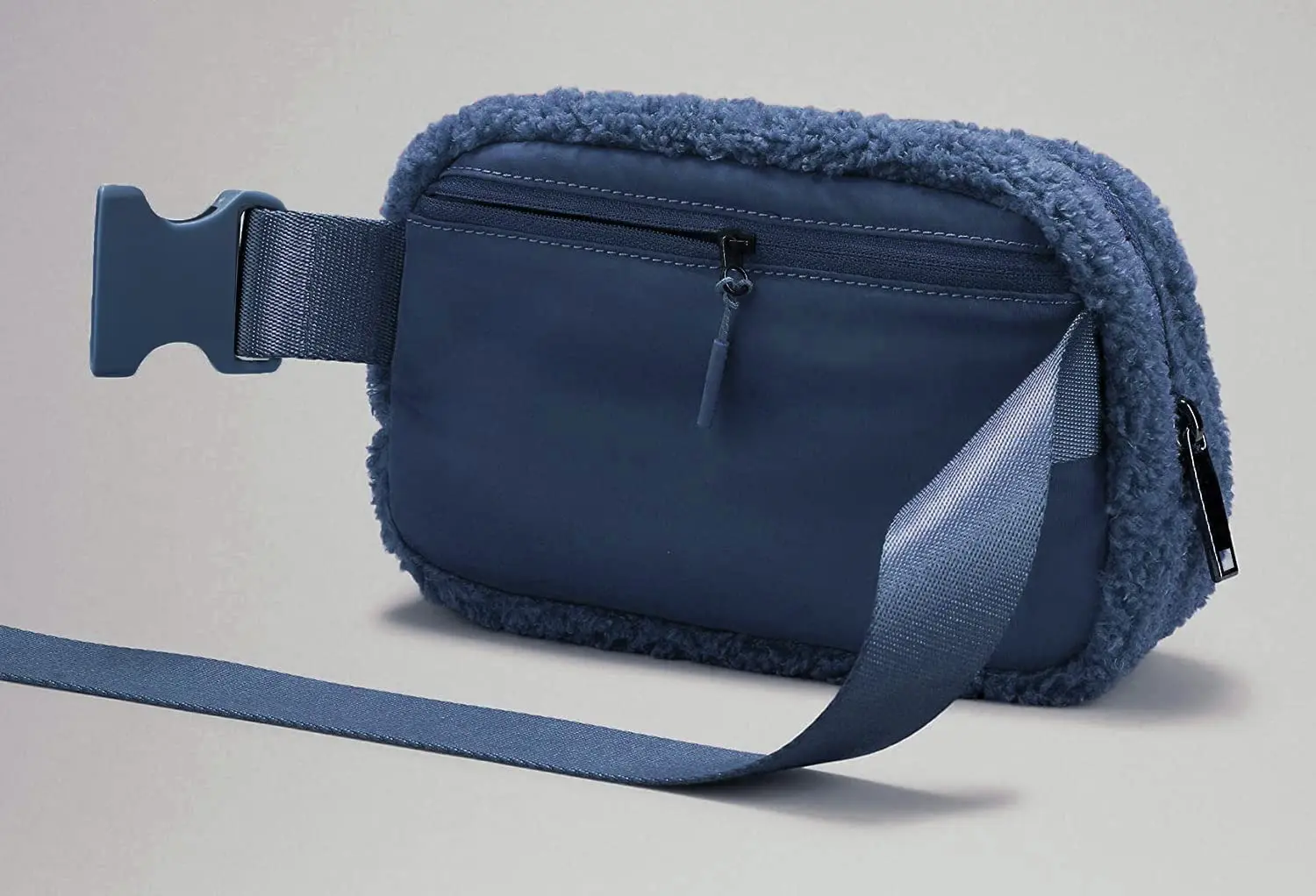 Mini Everywhere Belt Bag Fleece Trend Fancy Fanny Pack Crossbody Bags Waist Belt Bag for women