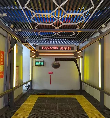 Heycar Touchless Car Wash Machine System with Shampoo foam spray,drying and water waxing for gas station/parking lots