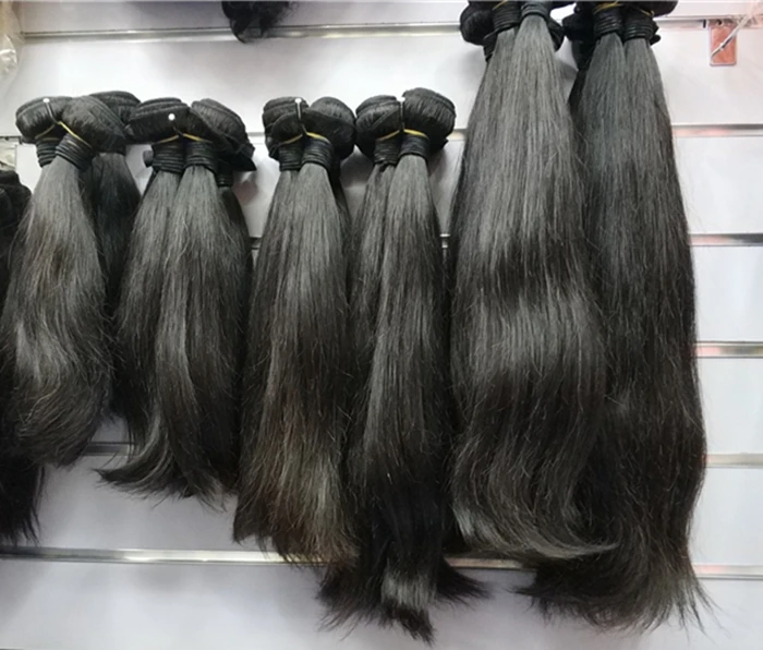 Lestfly  wholesale 10A unprocessed Full brazilian Virgin hair One Donor Cuticle Aligned silky straight Hair extension