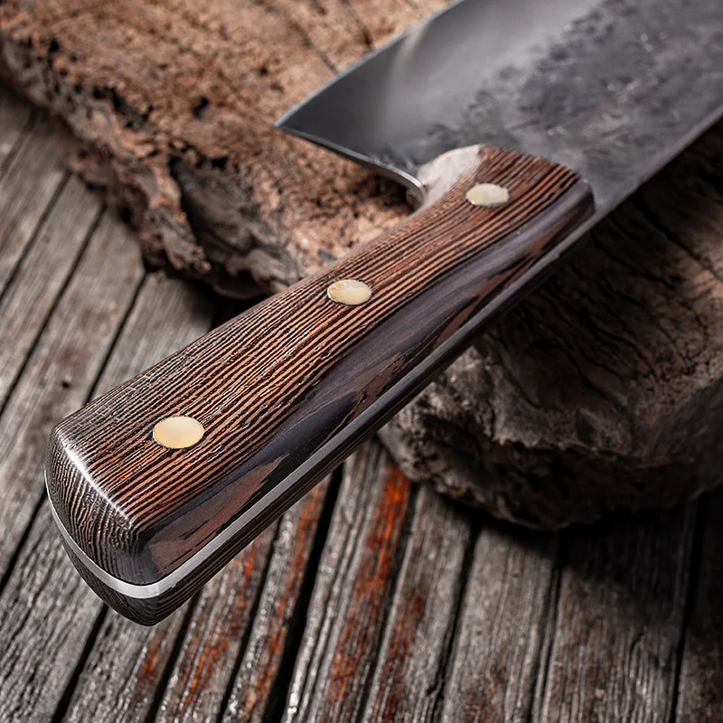 Wholesale manufacturer butcher knife carbon steel universal cleaver knife