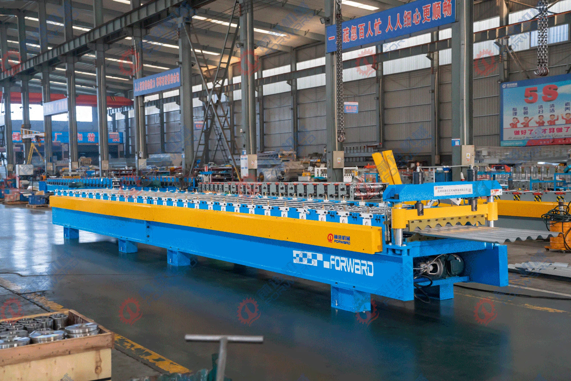 FORWARD High Speed Galvanized Corrugated Roofing Sheet Roll Forming Machine