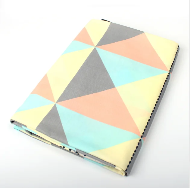 Polyester material printed  bedsheet set use for home