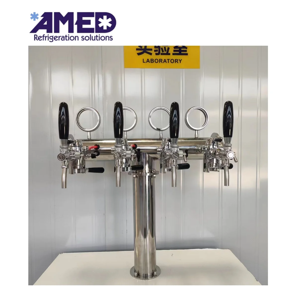 Beer Tower Dispenser Automatic Beer Dispenser Self Pour Beer Cooler 4 Taps