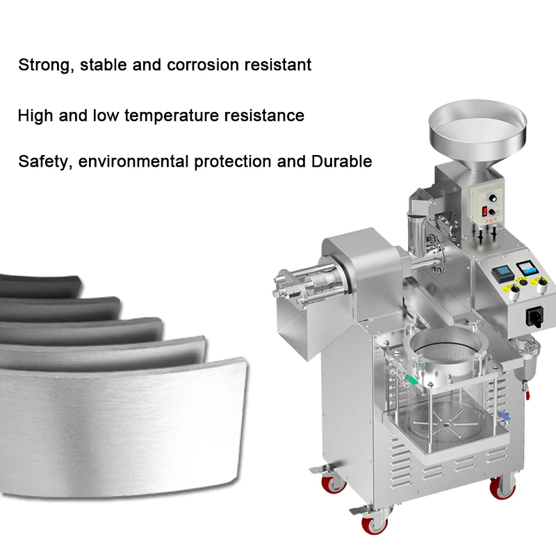 20kg/h Capacity Heat and Cold home oil press machine pinenut, almond soy bean olive oil press machine high oil extraction rate