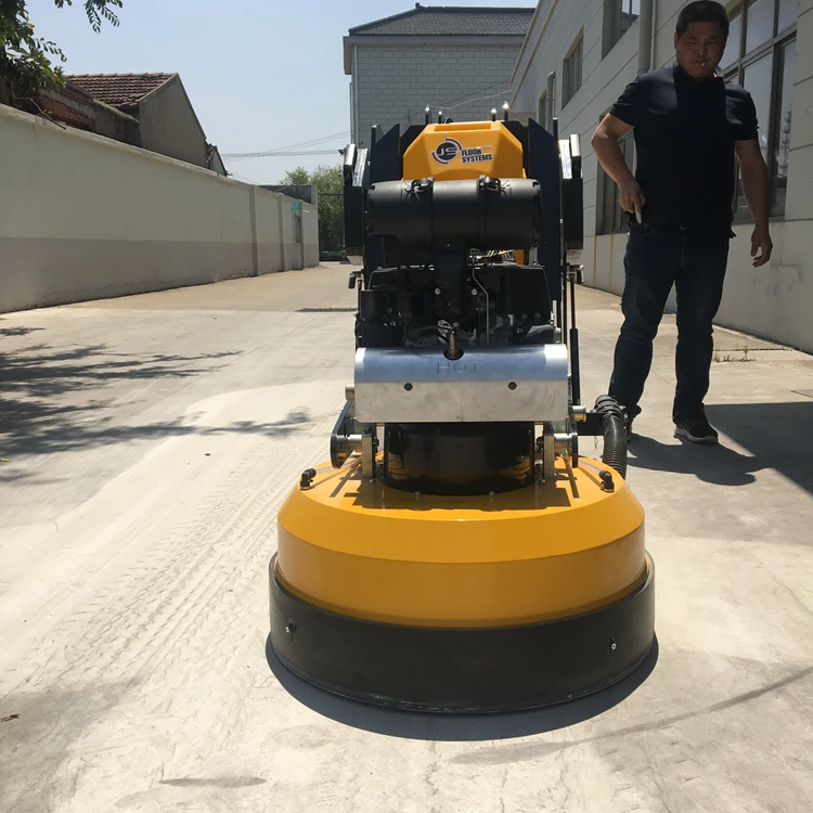 JS CH-7 Propane Power concrete floor grinder floor grinding machine