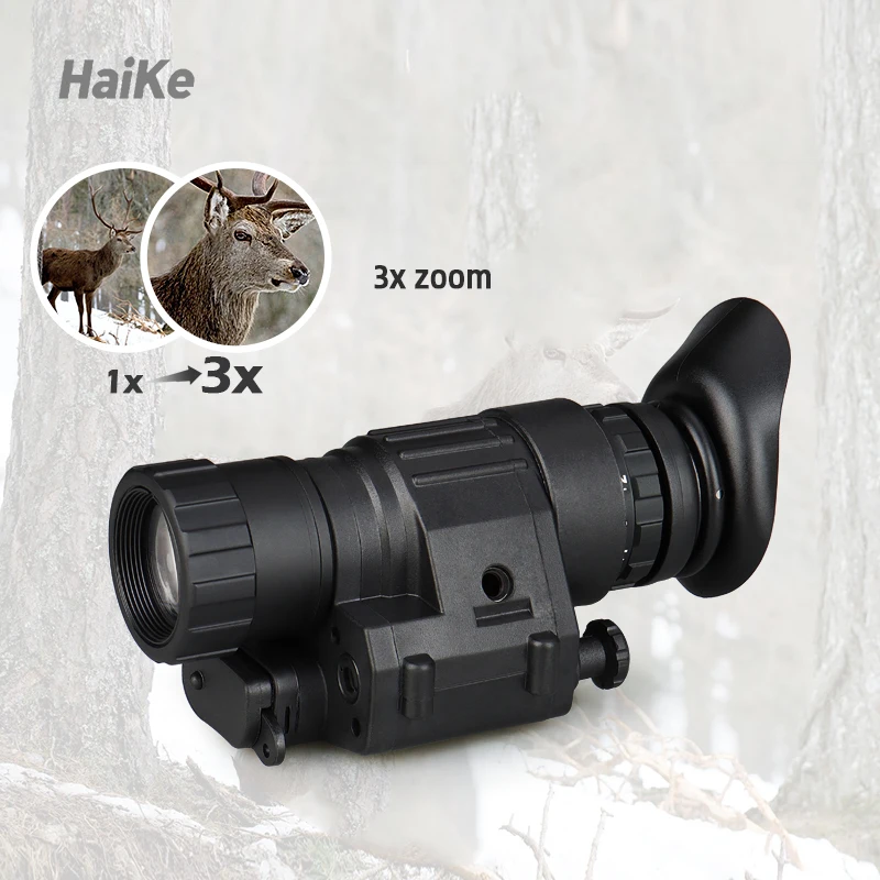 HK27-0008 Professional digital night hunting monocular 1X-3X HD- lens infared sight night vision device