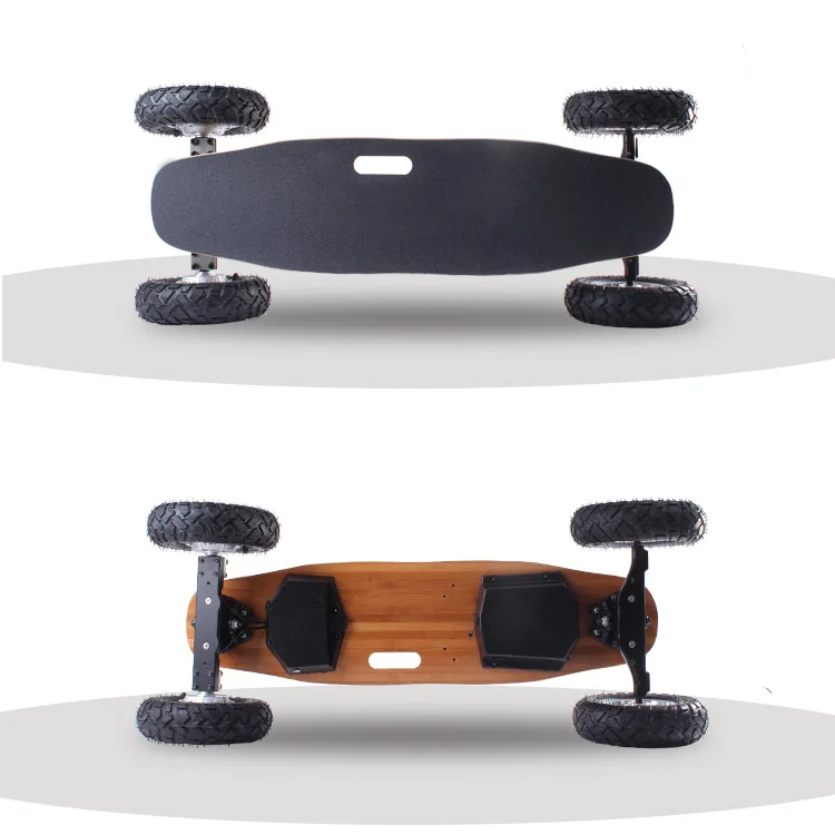 
7 Layers Maple Wood Decks Outdoor Off Road Skate Boards Dual Motor Skate Boards Electric Skateboards 