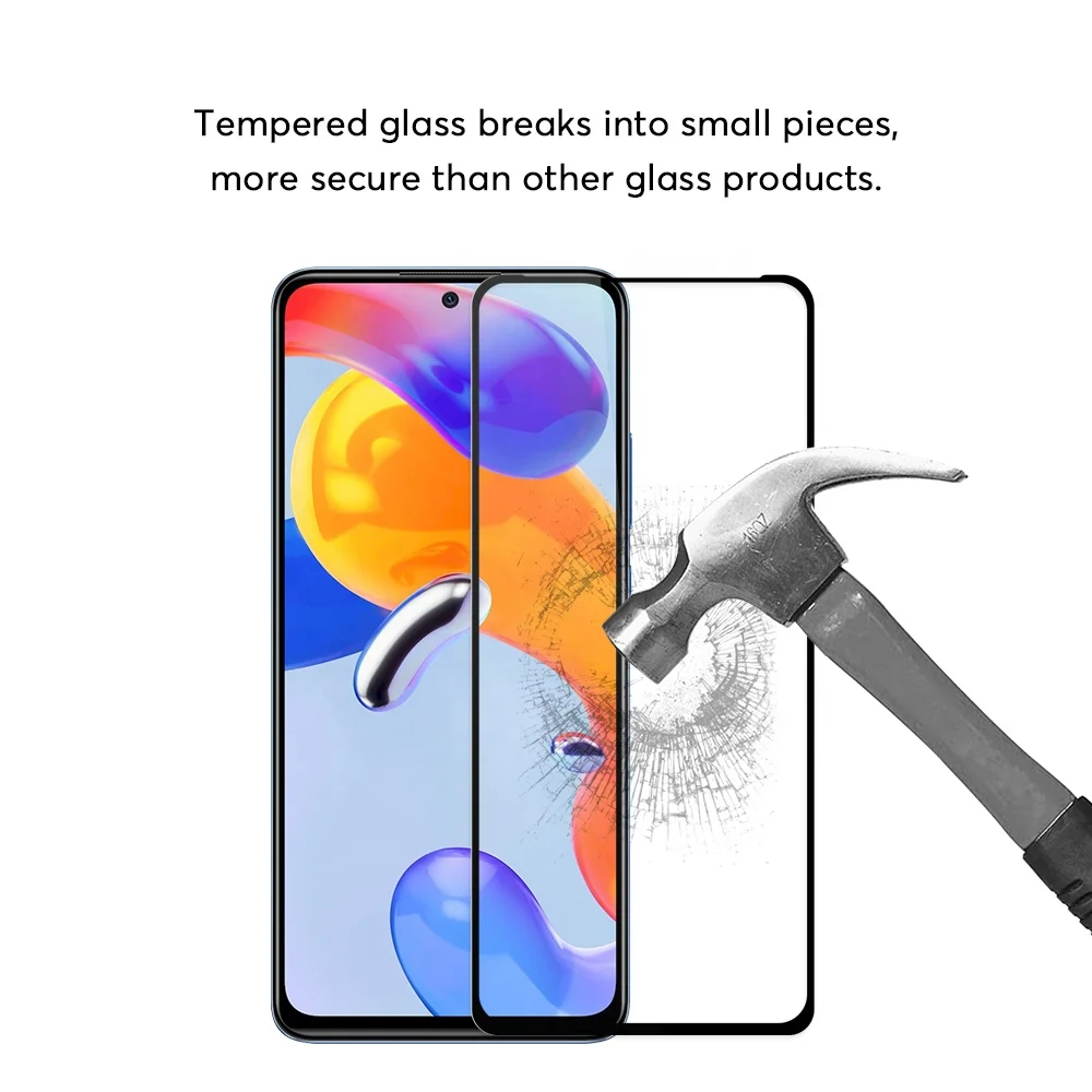 Touch 3d full curved screen protector for Xiaomi Redmi Note 11 glass display cell phone