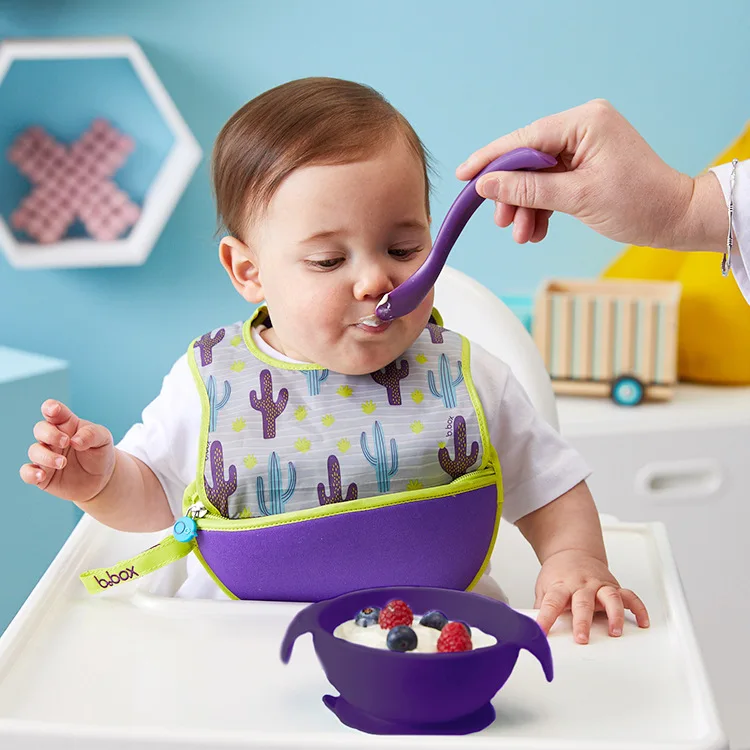 
Australia Tableware Baby Product BPA Free Toddler Divide Plate Bowl Set Food Grade Silicon Bowl Kid Child Suction Bowl 
