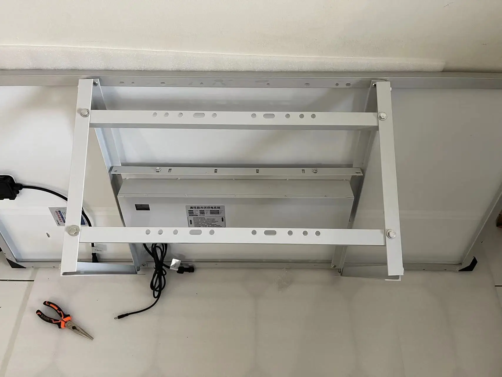 Quick installation IP65 solar panel kit DC 12V off-grid solar camera kit solar power solution for telecom base station